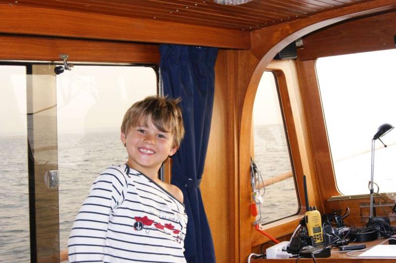 Au petit matin.... en mer